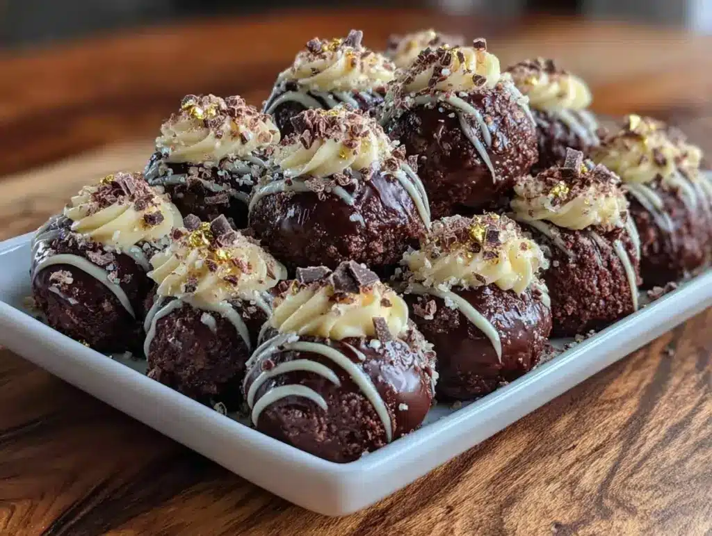 Irish Cream Chocolate Truffles - featured image