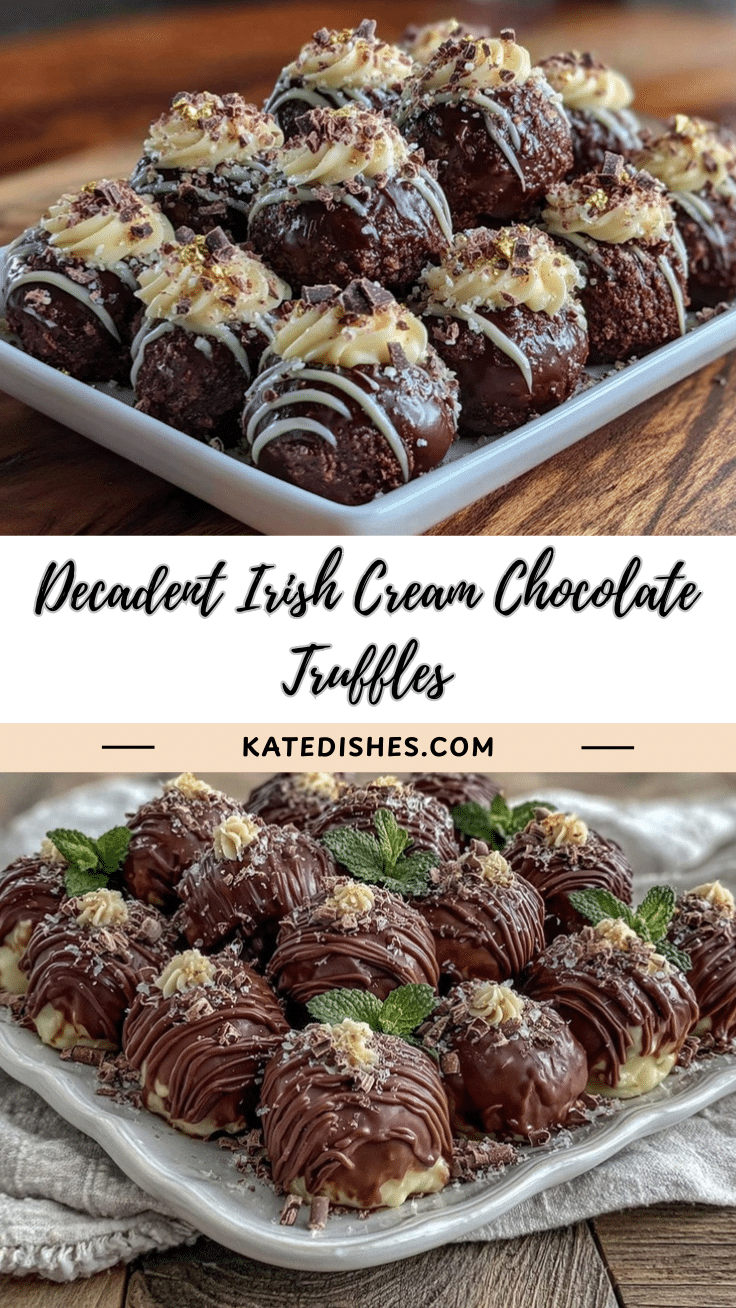 Irish Cream Chocolate Truffles recipe