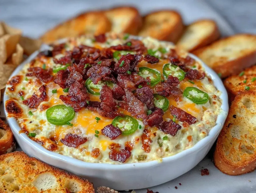 jalapeño popper dip - featured image
