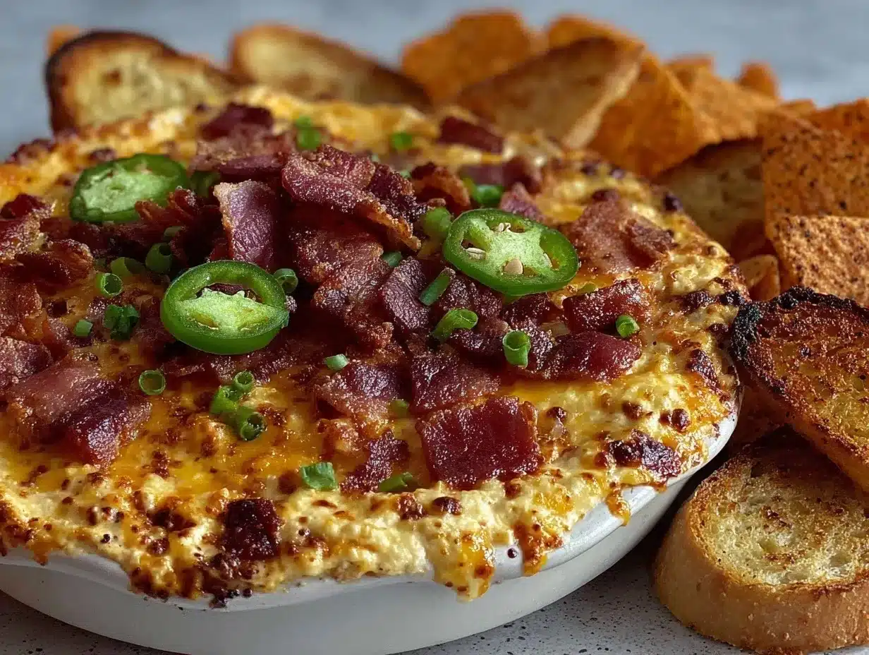 jalapeño popper dip preparation steps