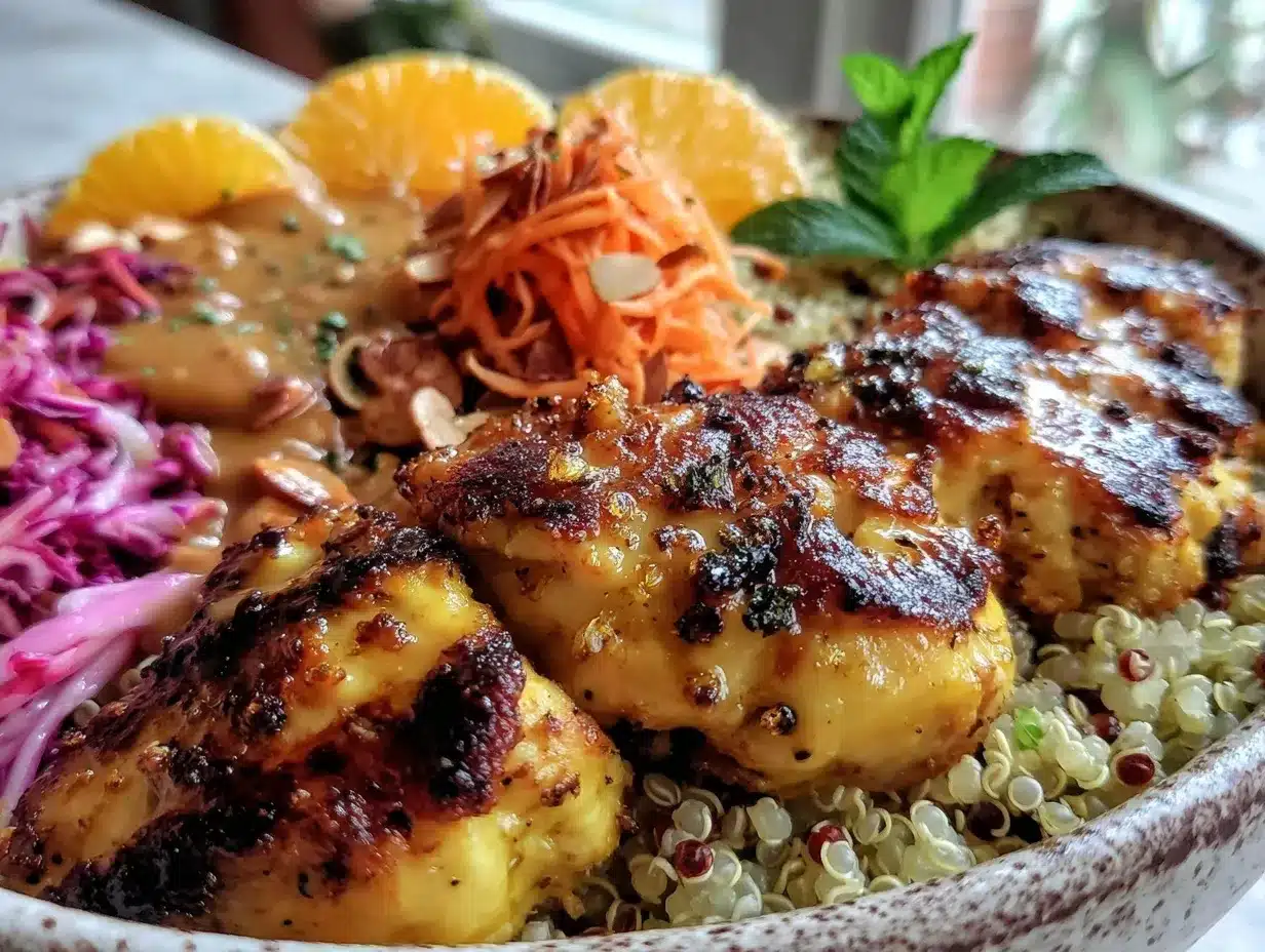 lemon-herb chicken nourish bowl preparation steps