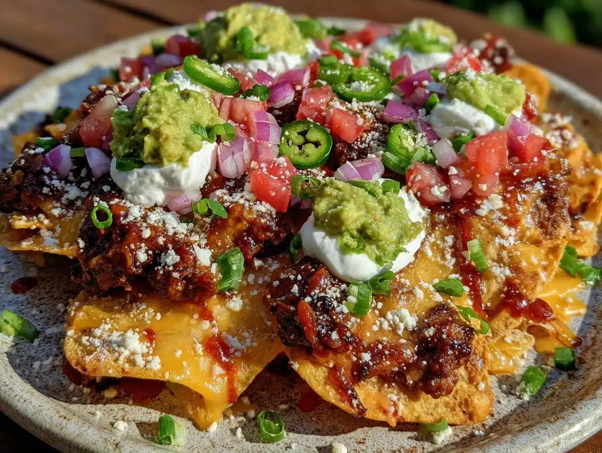 Loaded Nachos Supreme preparation steps