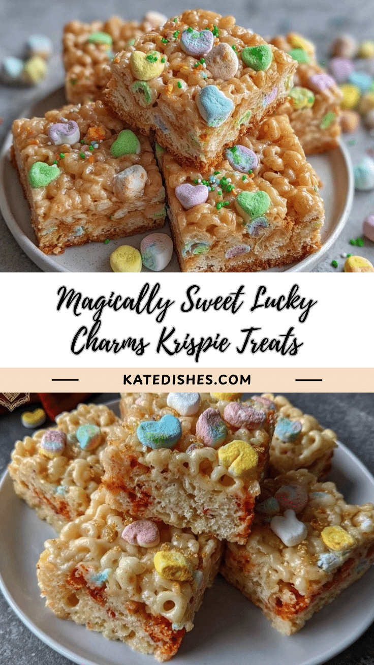 Lucky Charms Rice Krispie Treats recipe
