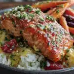 miso-glazed salmon bowl - featured image