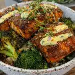 miso-glazed salmon bowl - featured image