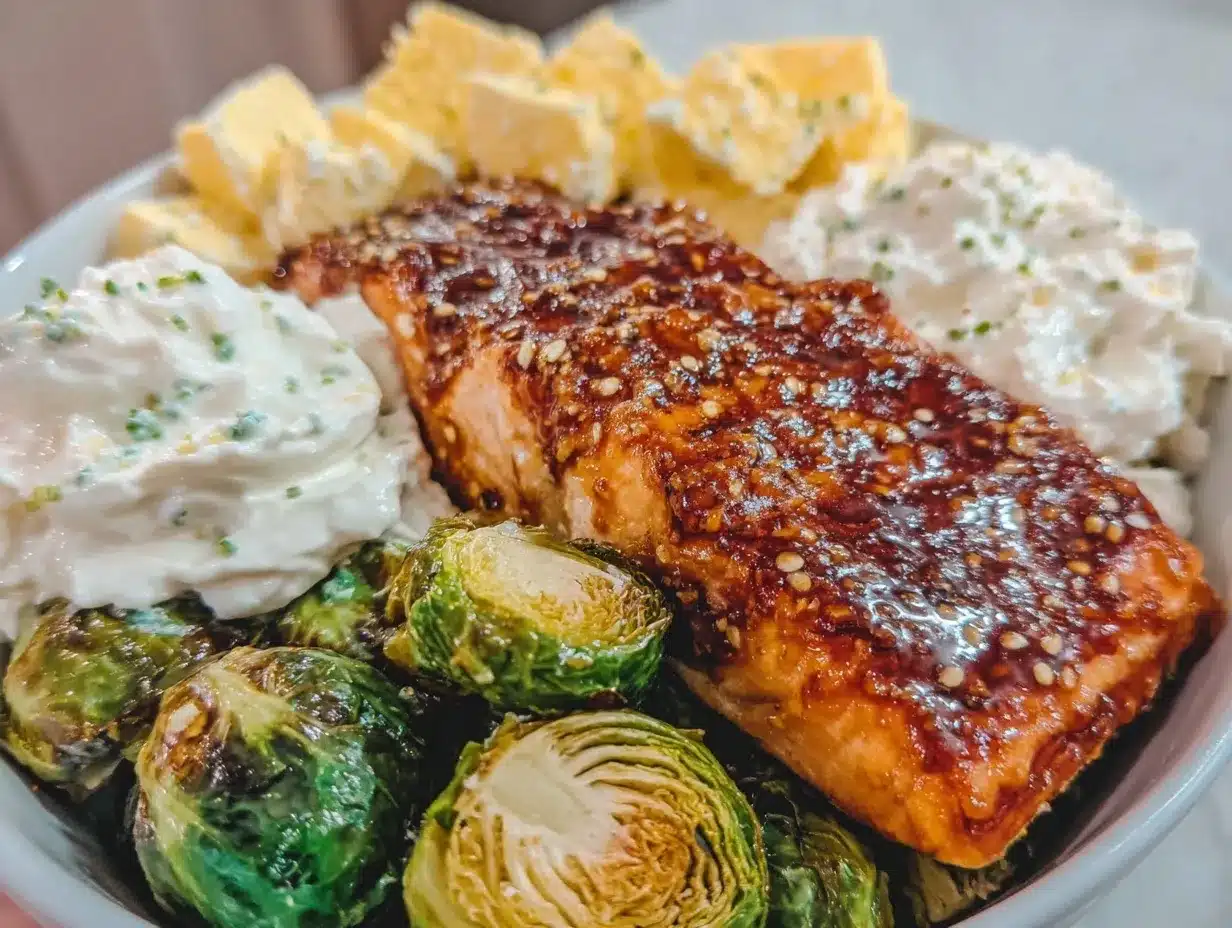 miso-glazed salmon bowl preparation steps