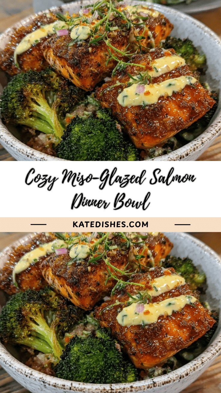 miso-glazed salmon bowl recipe