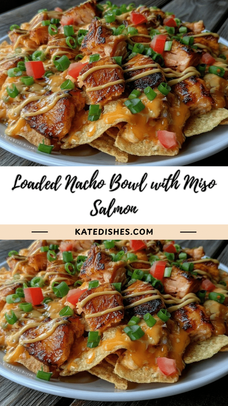 miso-glazed salmon nacho bowl recipe