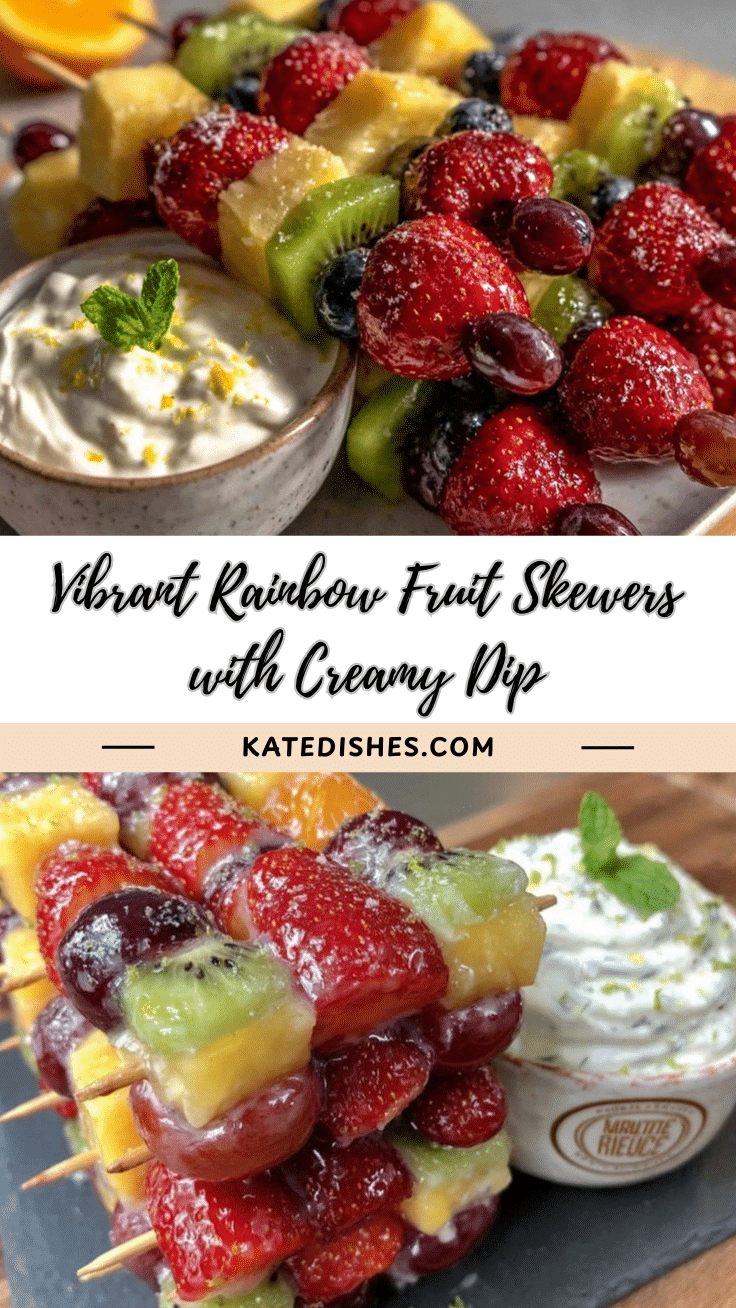 rainbow fruit skewers recipe