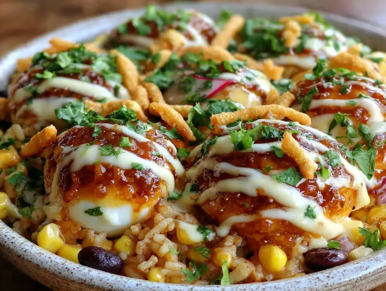 ranch taco party bowl preparation steps