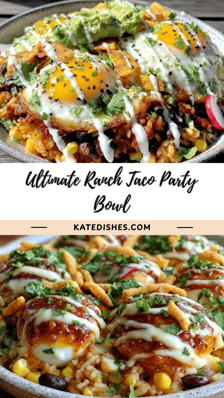 ranch taco party bowl recipe