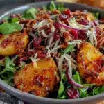 roasted apple salad - featured image
