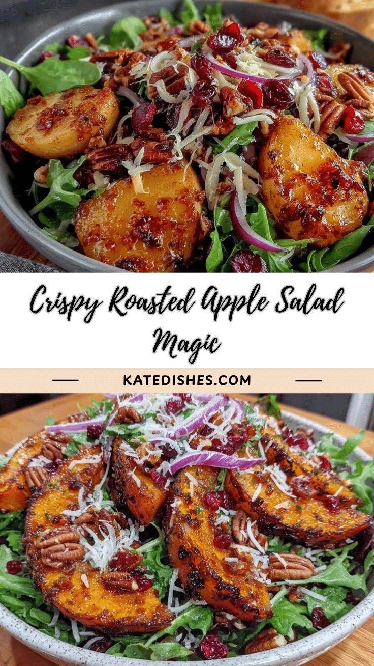 roasted apple salad recipe
