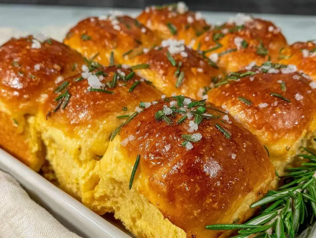rosemary dinner rolls - featured image