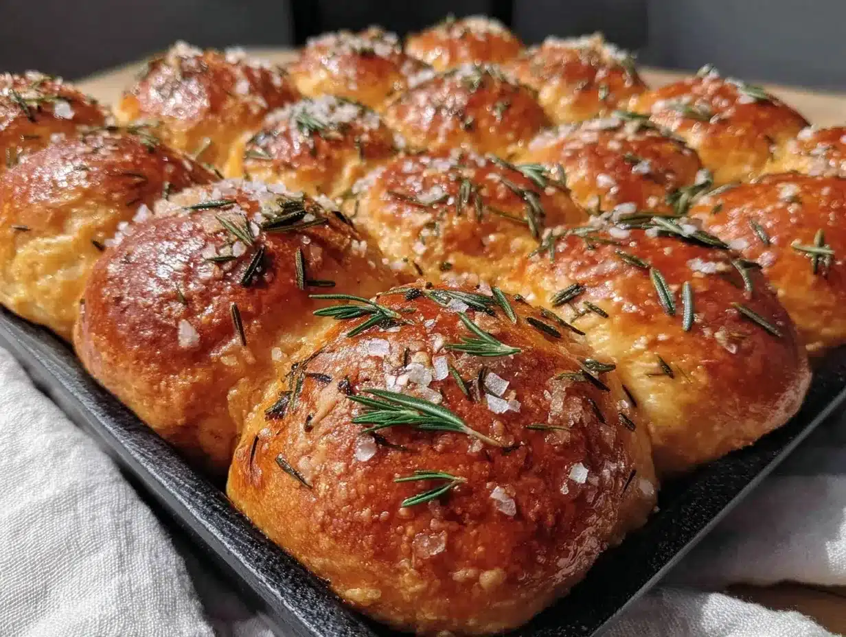 rosemary dinner rolls preparation steps