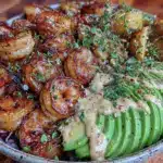 shrimp scampi bowl - featured image