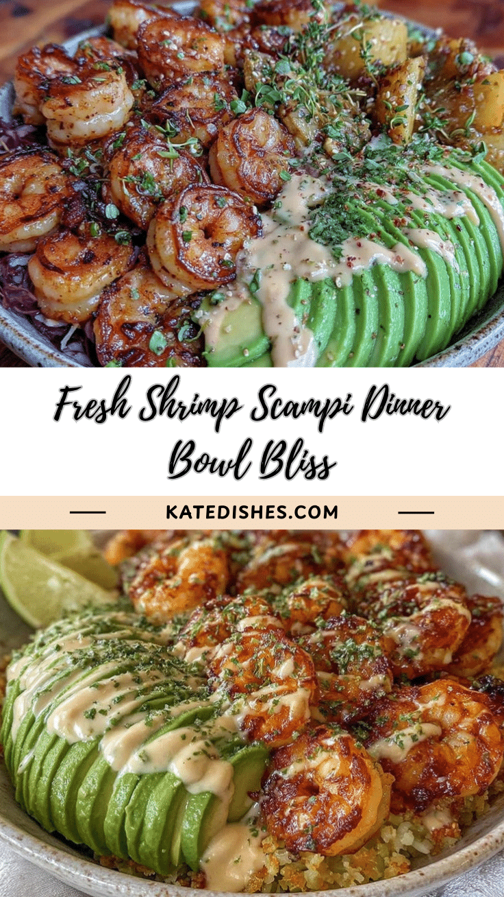 shrimp scampi bowl recipe