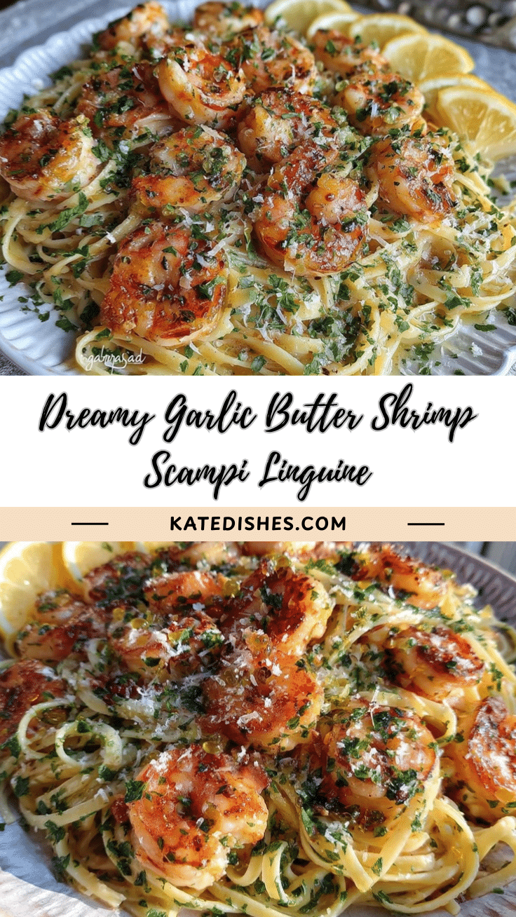 Shrimp scampi linguine recipe