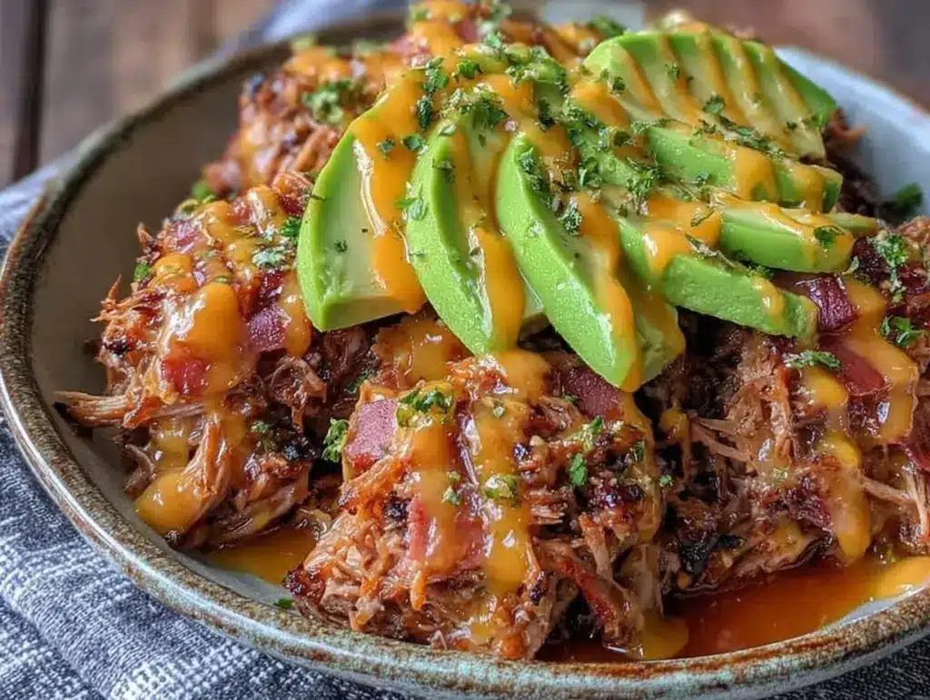 slow-cooker pulled pork bowl - featured image