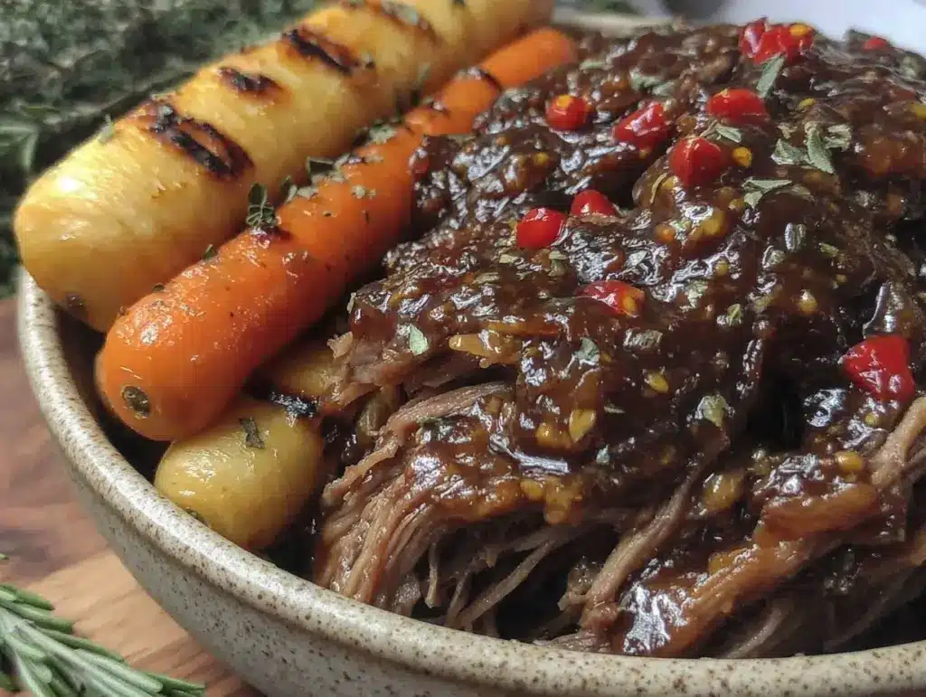 slow-cooker pulled pork bowl - featured image