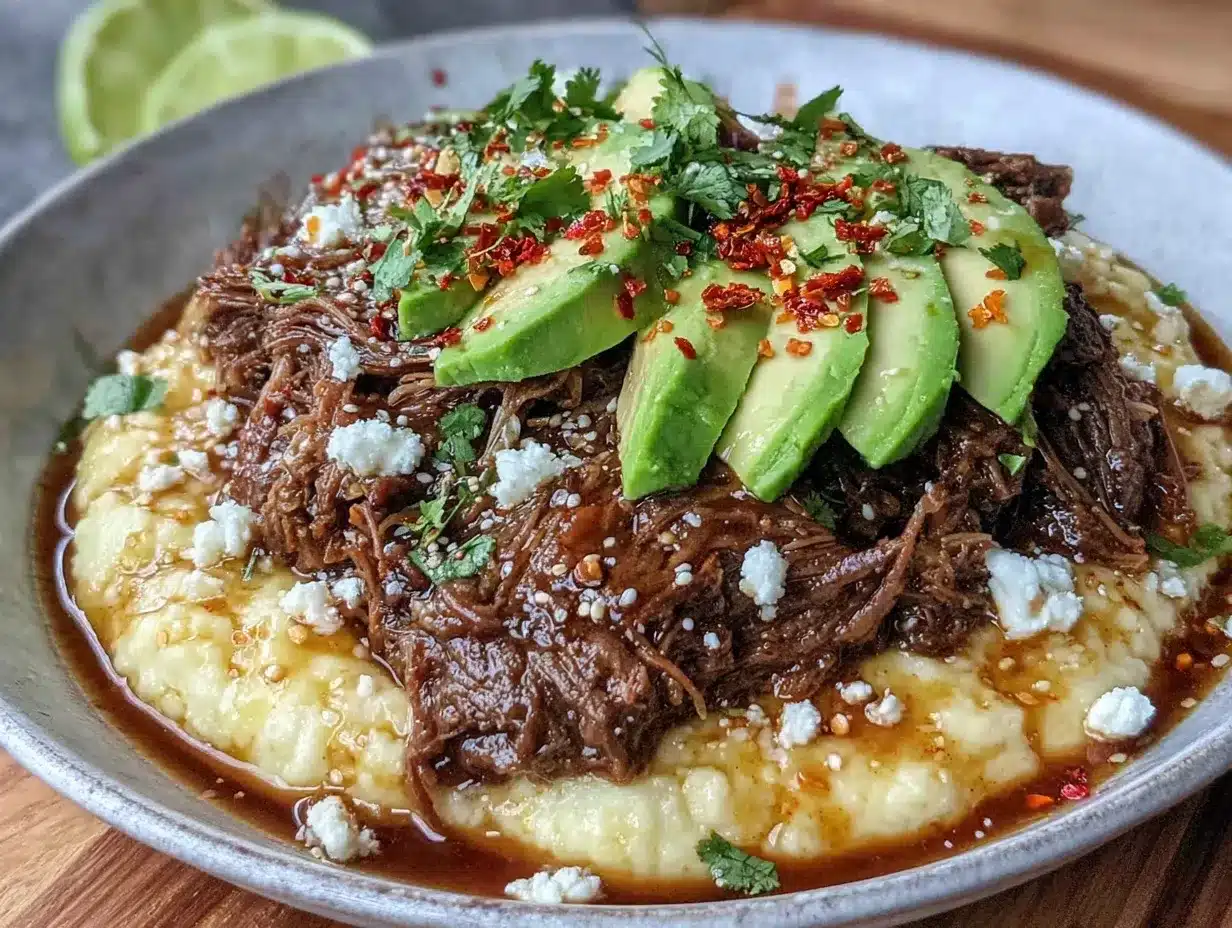 slow-cooker pulled pork bowl preparation steps