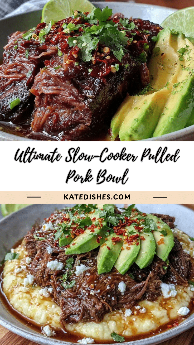 slow-cooker pulled pork bowl recipe