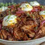 slow-cooker pulled pork dinner bowl - featured image