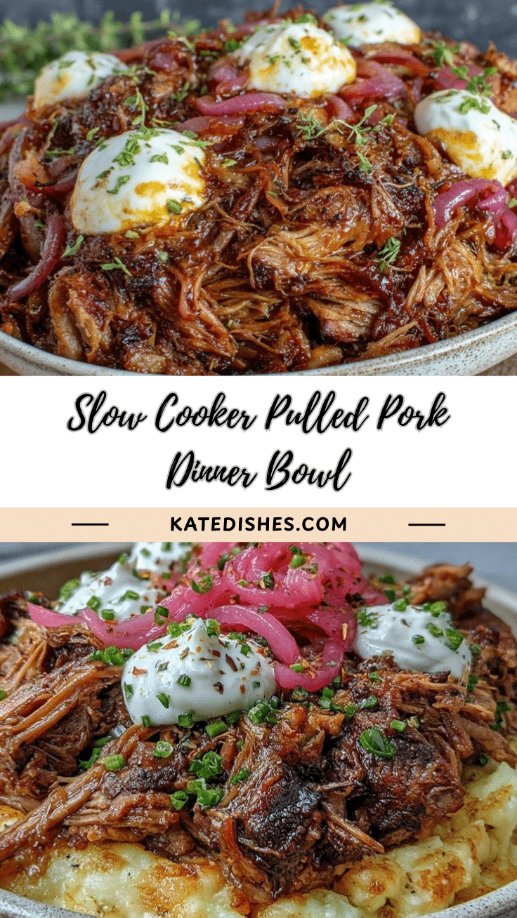 slow-cooker pulled pork dinner bowl recipe
