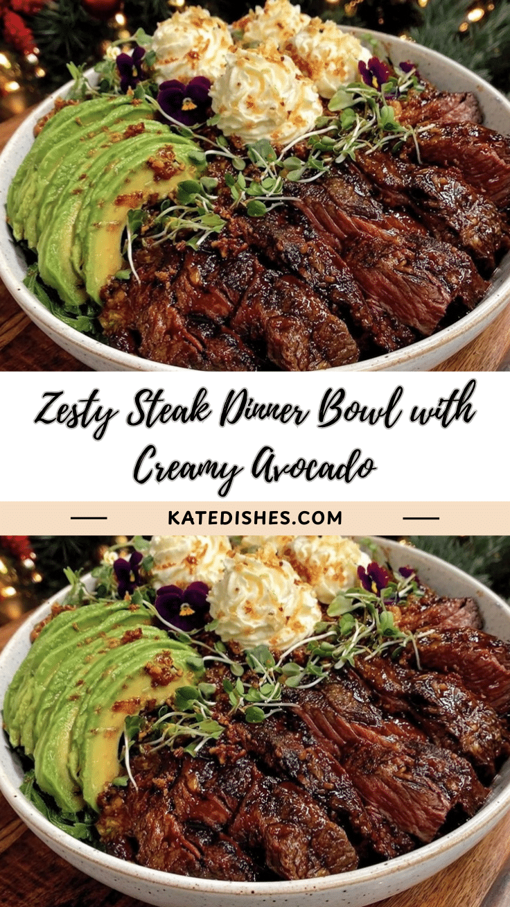 steak dinner bowl with chipotle-lime yogurt recipe