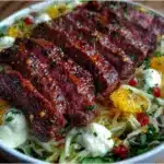 steak strips dinner bowl - featured image