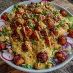 Super Bowl Ranch Taco Party Bowl - featured image