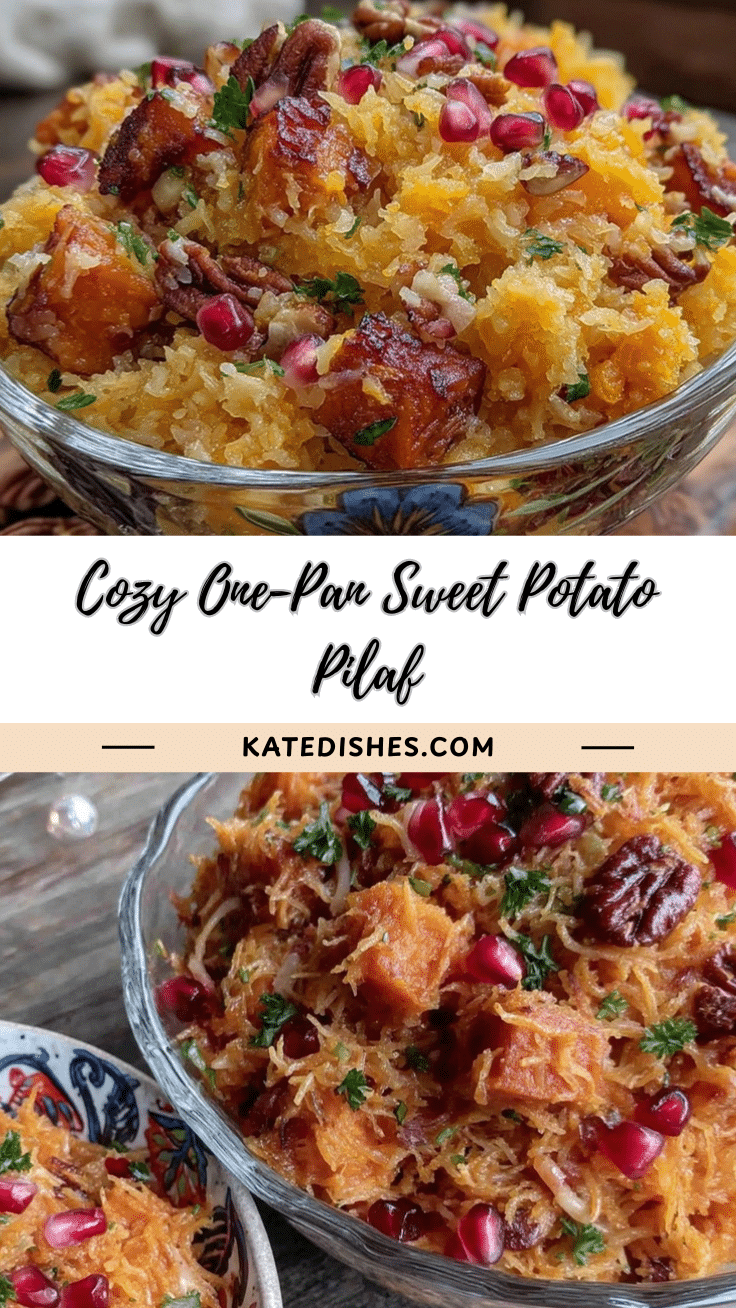 Sweet Potato Pilaf recipe