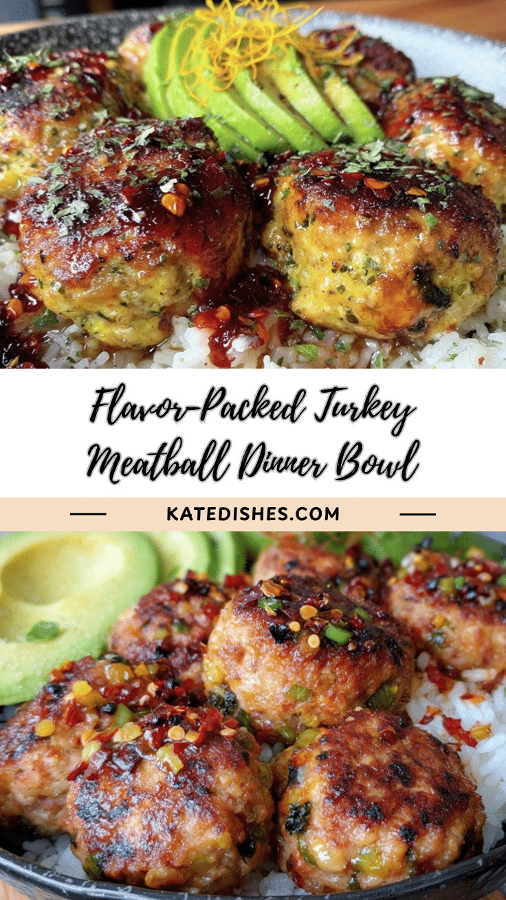 turkey meatball dinner bowl recipe