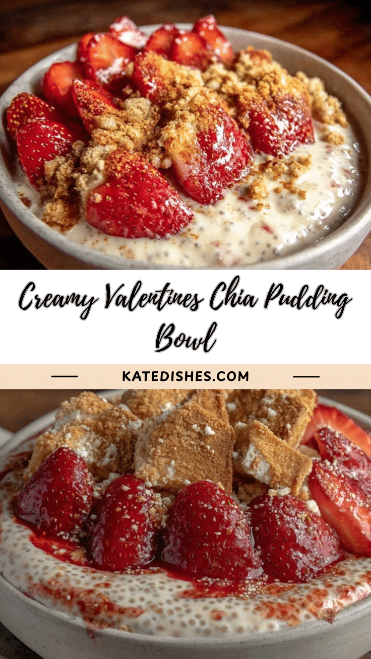 Valentines Chia Pudding Bowl recipe