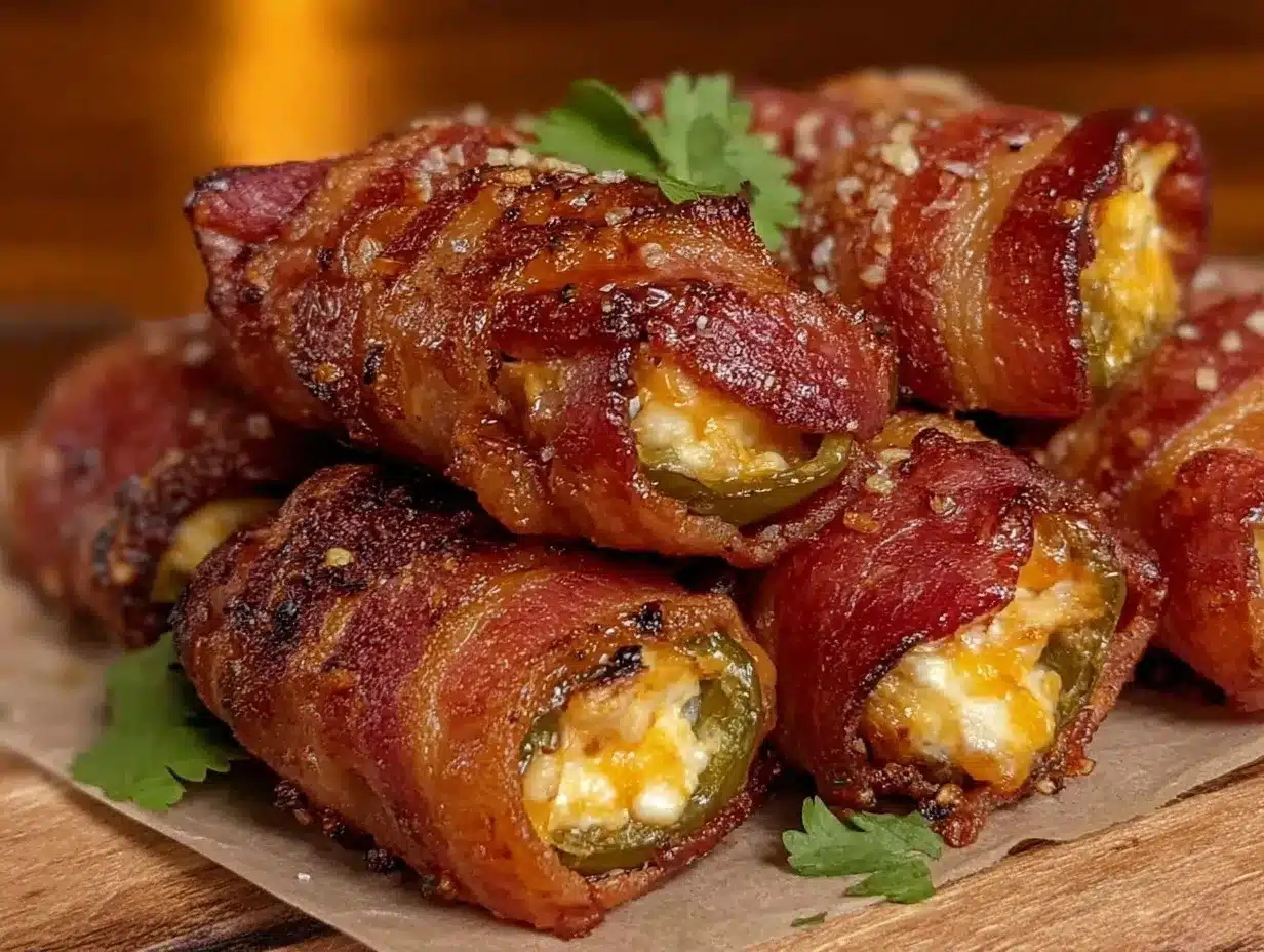 bacon-wrapped jalapeño poppers preparation steps