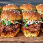bbq pulled pork sliders - featured image