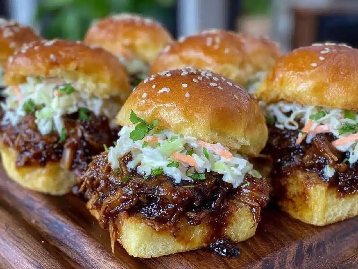 bbq pulled pork sliders preparation steps