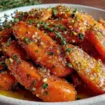 brown butter glazed carrots - featured image
