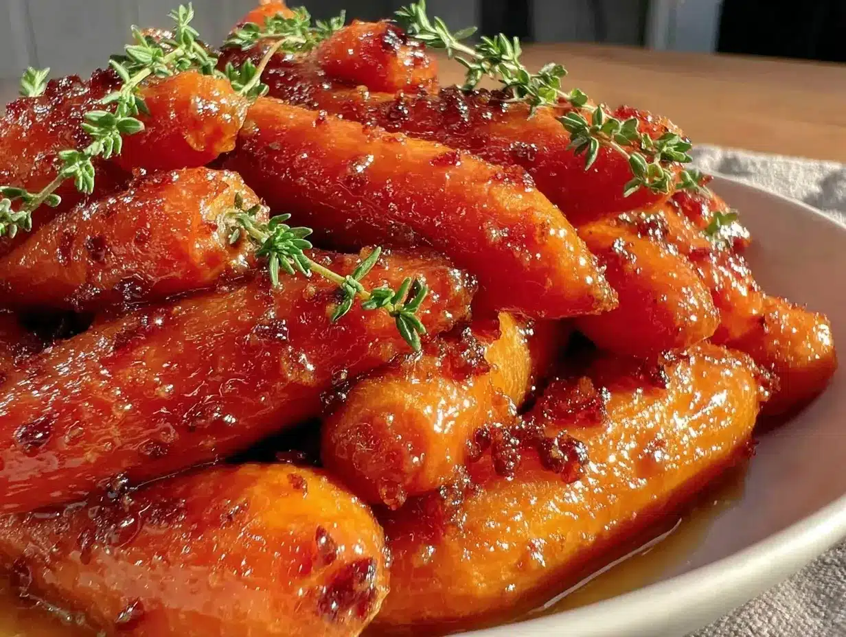 brown butter glazed carrots preparation steps