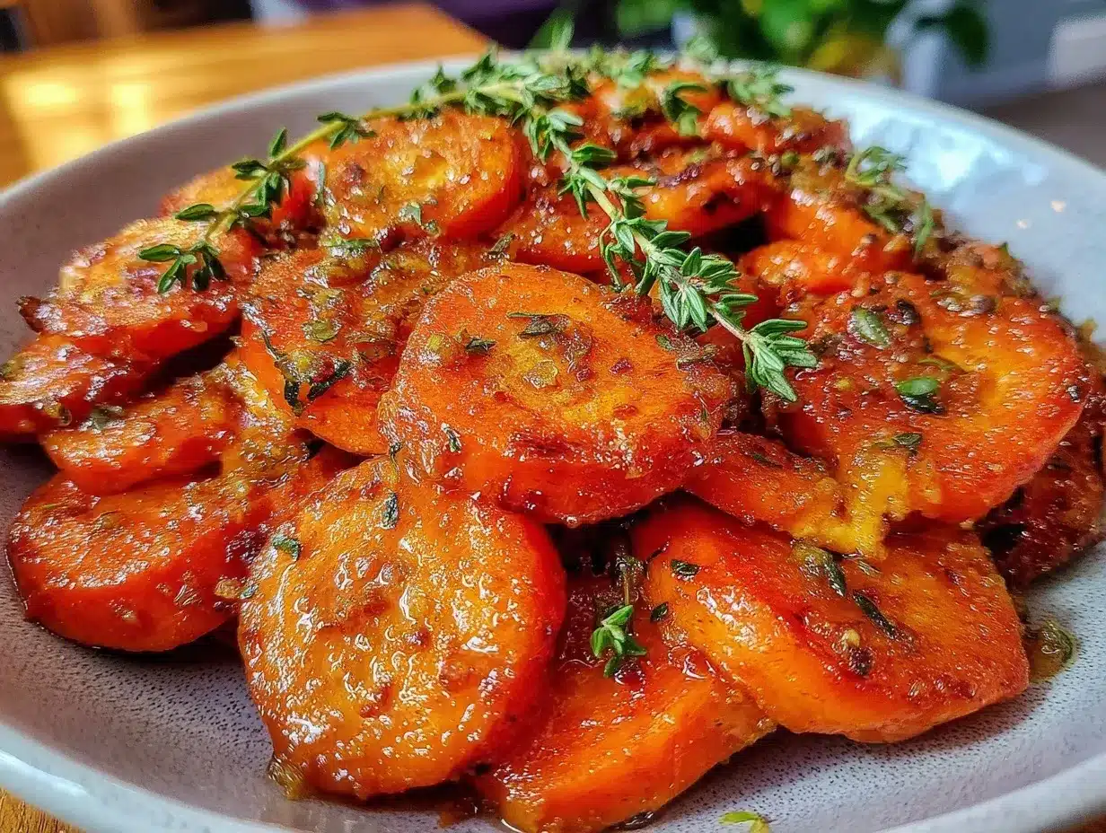 brown butter glazed carrots preparation steps