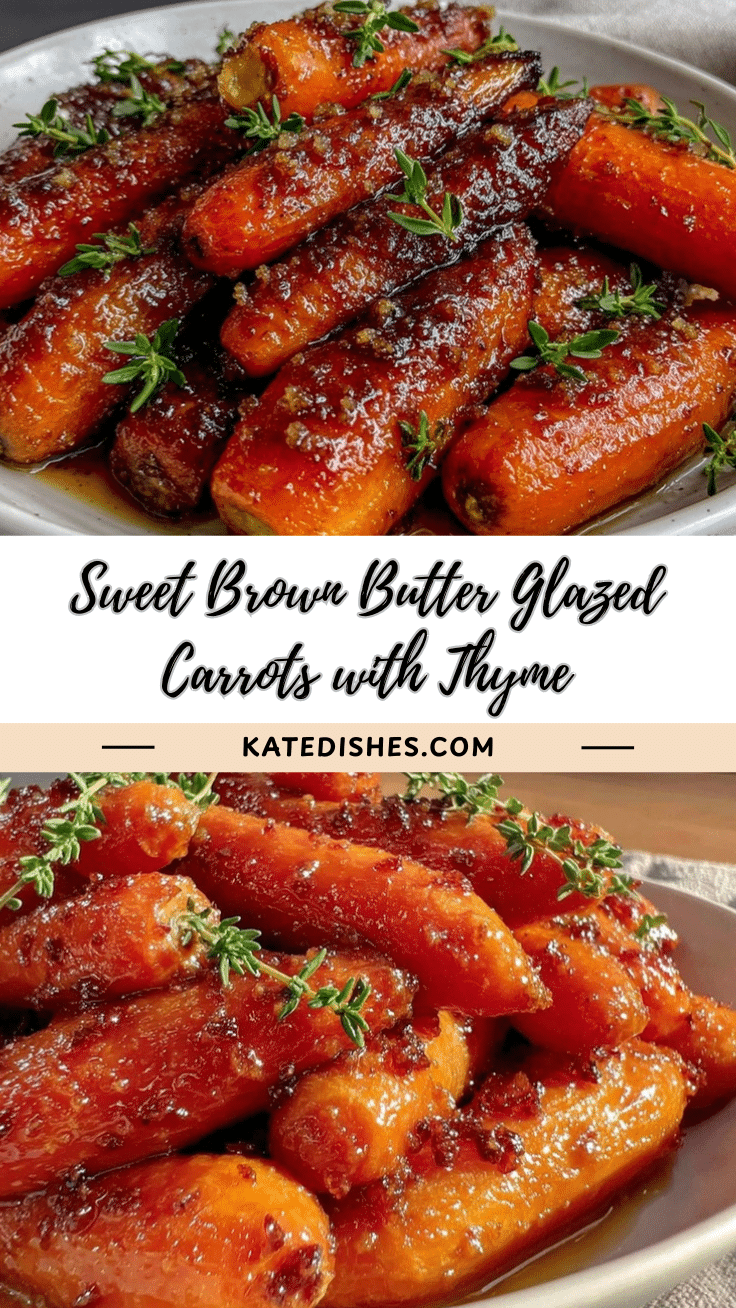 brown butter glazed carrots recipe