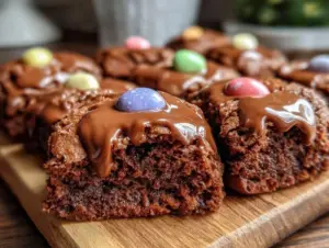 cadbury egg brownies - featured image