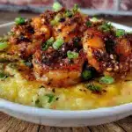 Cajun blackened shrimp with creamy grits - featured image