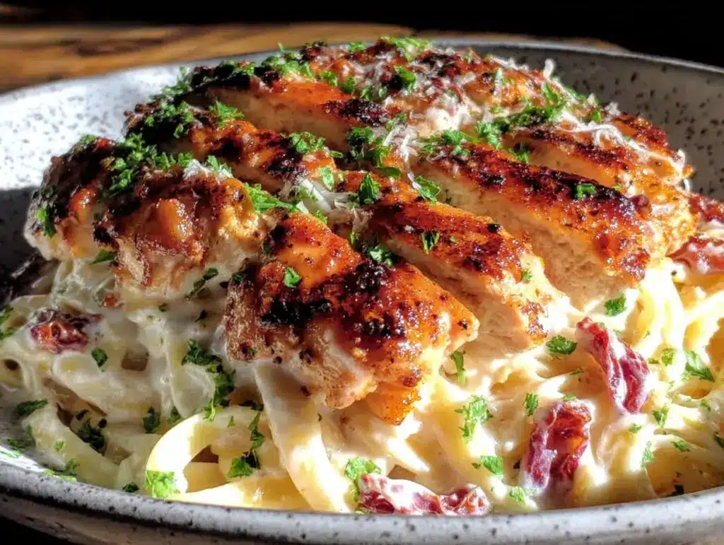 Cajun chicken Alfredo - featured image