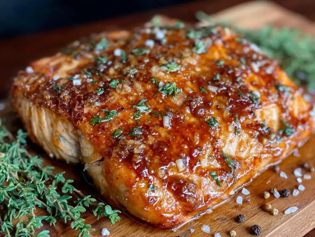 cedar plank salmon recipe - featured image