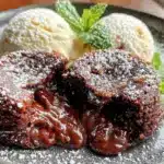 chocolate lava cakes recipe - featured image