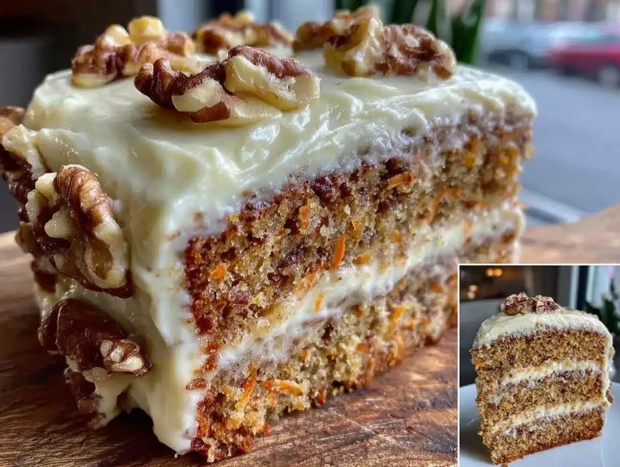 classic homemade carrot cake preparation steps