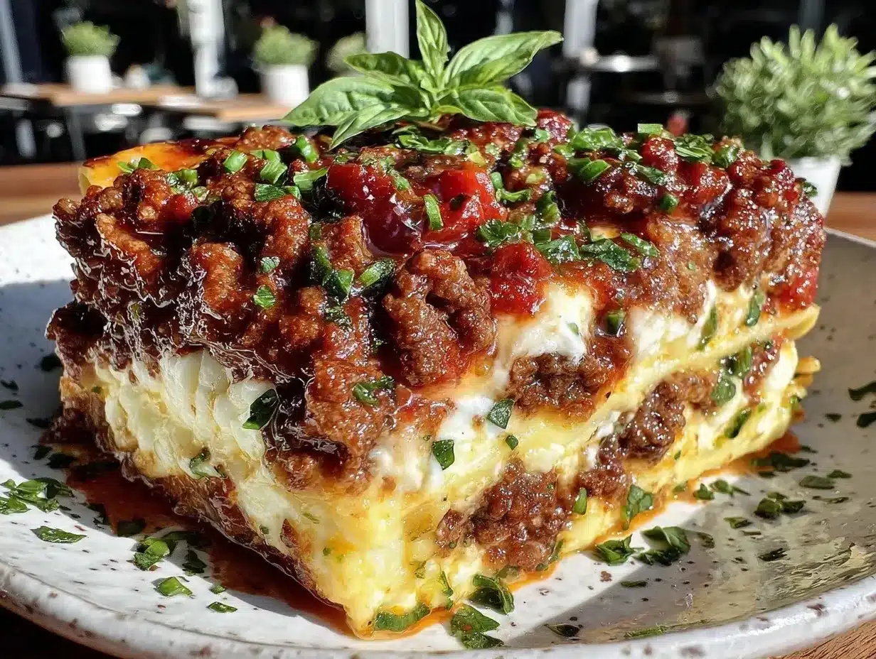 classic lasagna bolognese preparation steps