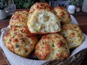 cozy garlic herb dinner rolls - featured image