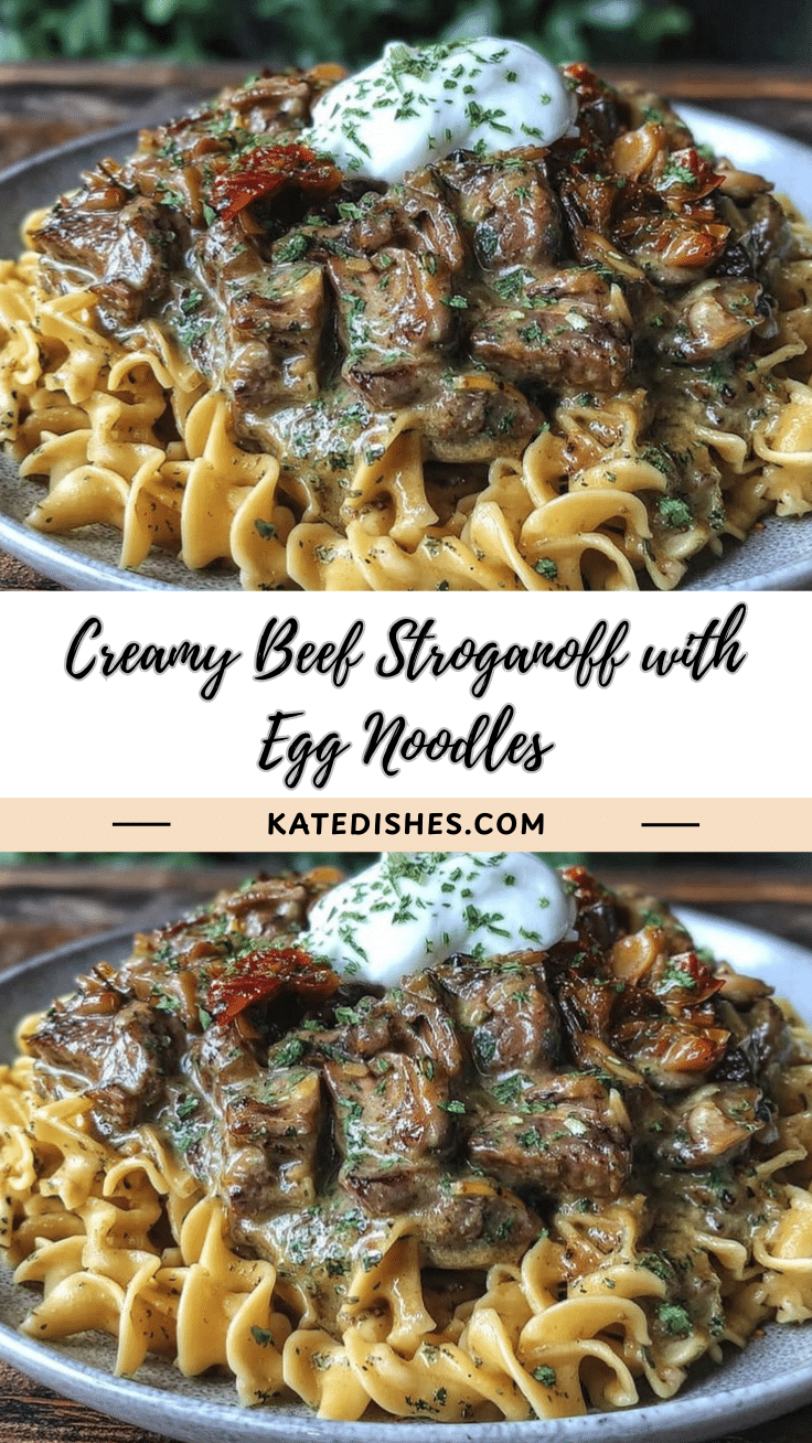 creamy beef stroganoff recipe